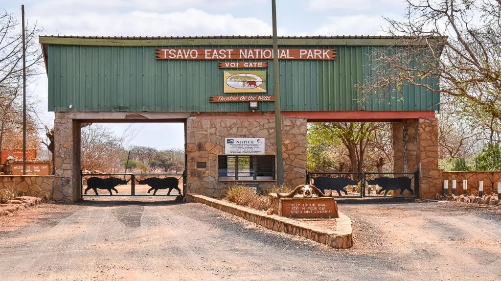 Tsavo Gate Entrance